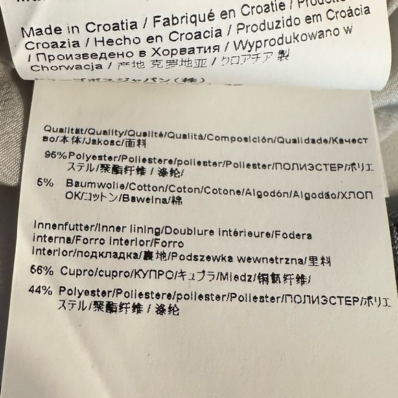 Boss Hugo Boss Vistripy Textured Stripe Neutral Pencil Skirt size US 8 - Picture 13 of 14